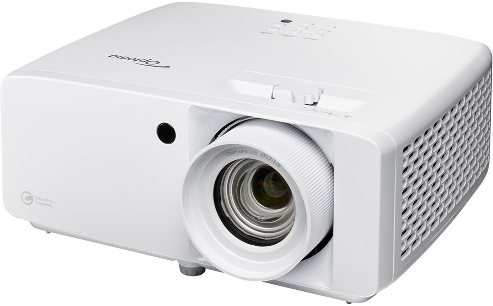 Projektor, Optoma ZH551, DLP, Lézer, HD1080 felbontás, 16:9 képarány, Hordozható