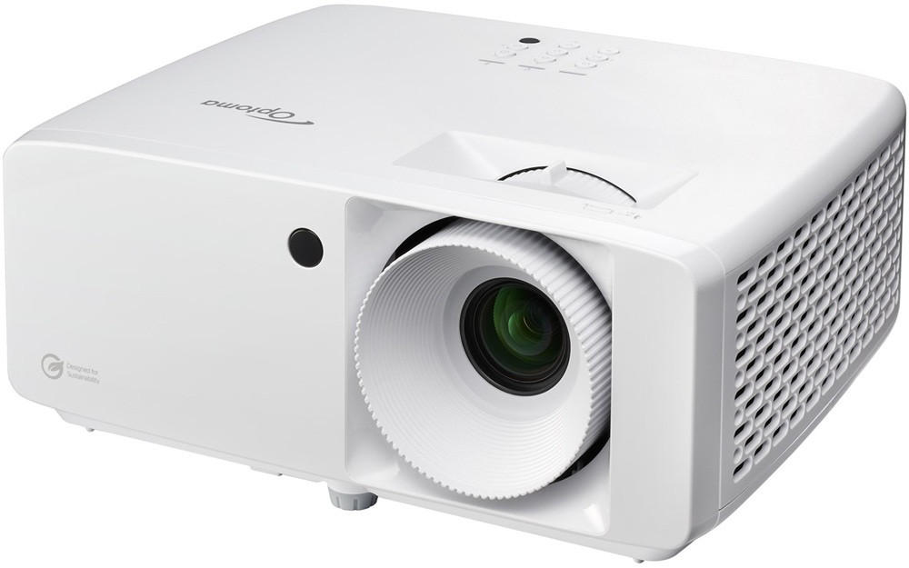 Projektor, Optoma HZ151X, DLP, Lézer, HD1080 felbontás, 16:9 képarány, Házimozis