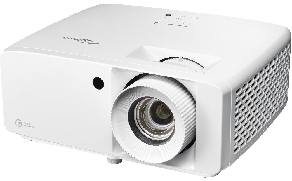 Projektor, Optoma ZH450, DLP, Lézer, HD1080 felbontás, 16:9 képarány, Hordozható