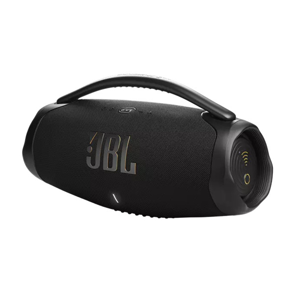 Hordozható hangszóró, JBL Boombox3,  WiFi&Bluetooth hangszóró, fekete