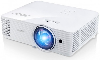 Projektor, Acer S1386WHn projektor, DLP, WXGA (1280x800) felbontás, 16:10 képarány, Hordozható
