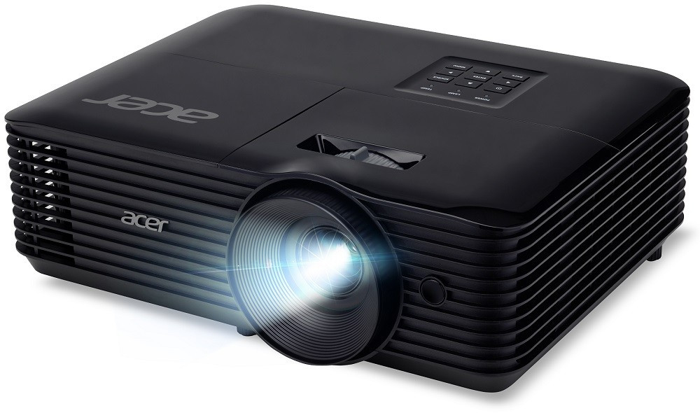 Projektor, Acer X1128i, DLP, SVGA (800x600) felbontás, 4:3 képarány, Hordozható