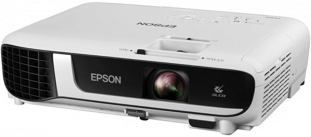 Projektor, Epson EB-W51 LCD, WXGA felbontás, 16:10 képarány, Hordozható